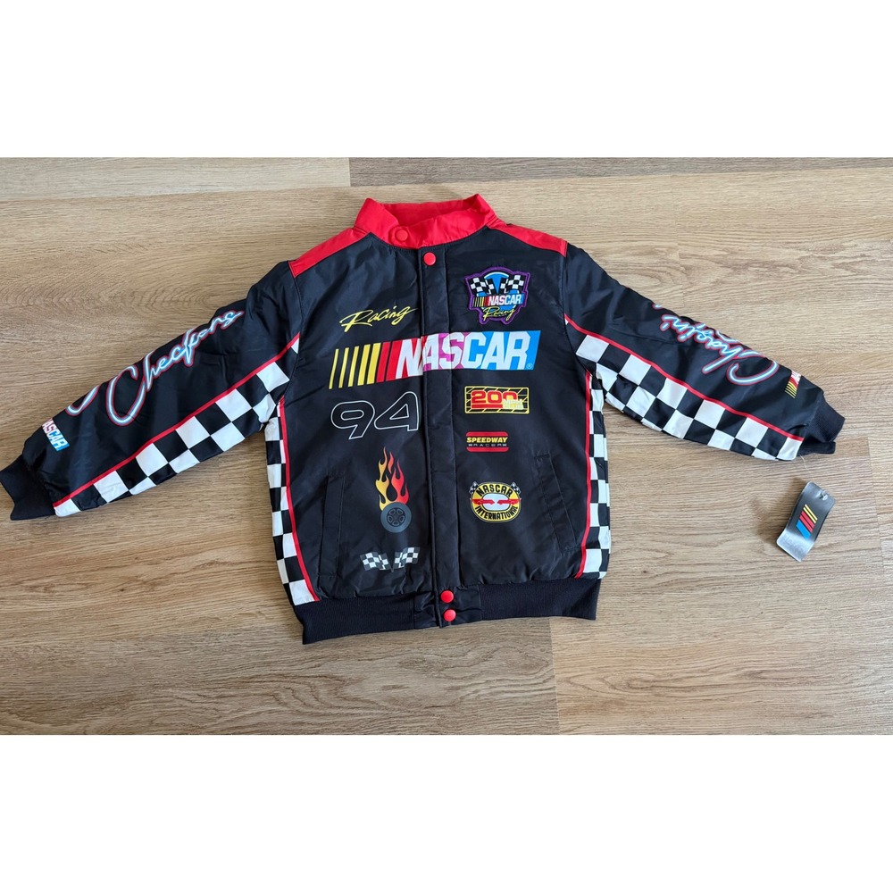 Boy NASCAR bomber jacket small 6/7
